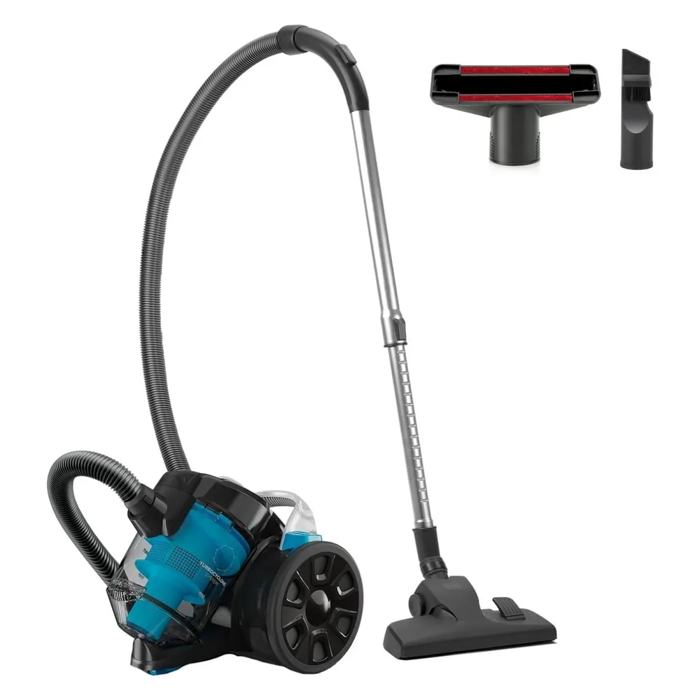 Beutelloser Staubsauger Black & Decker BXVML701E 700W HEPA13 Zyklon 2L Tierhaare Allergiker
