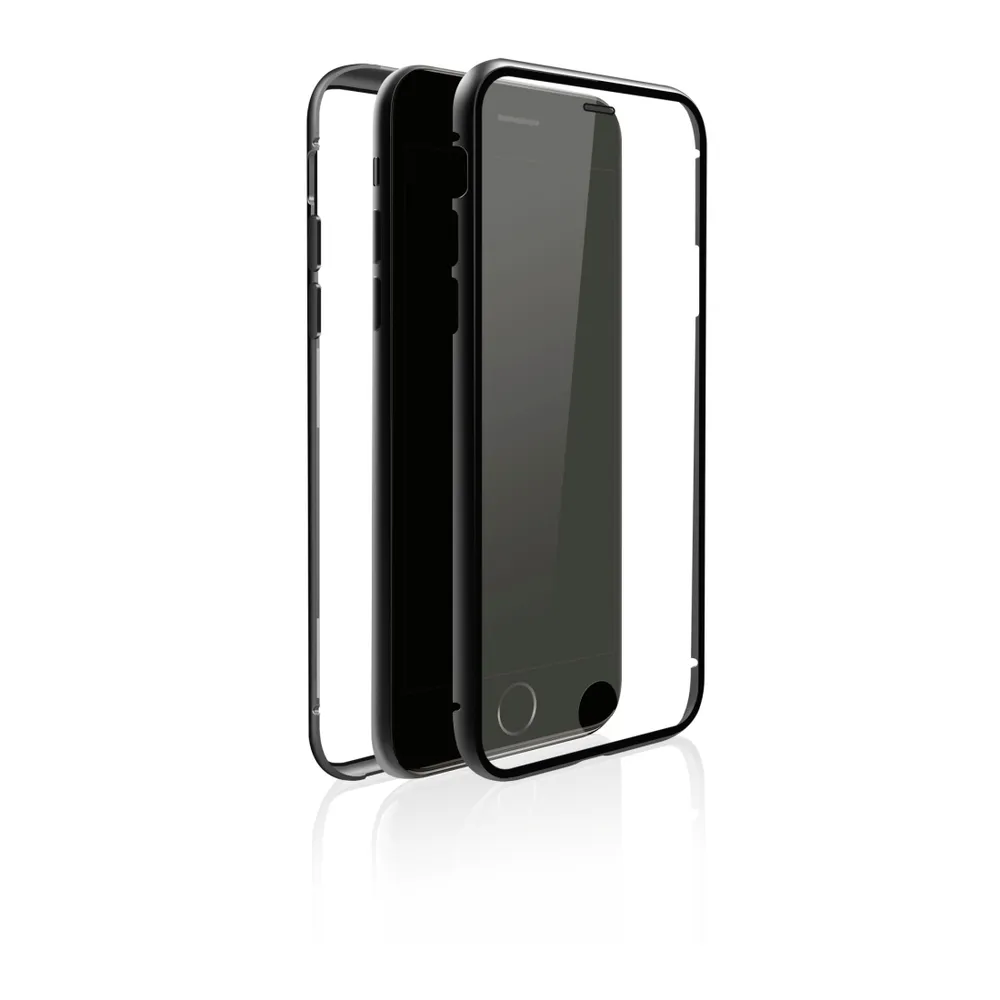 "Cover ""360° Glass"" für Apple iPhone 7/8/SE 2020/SE 2022, Schwarz (00184770)"