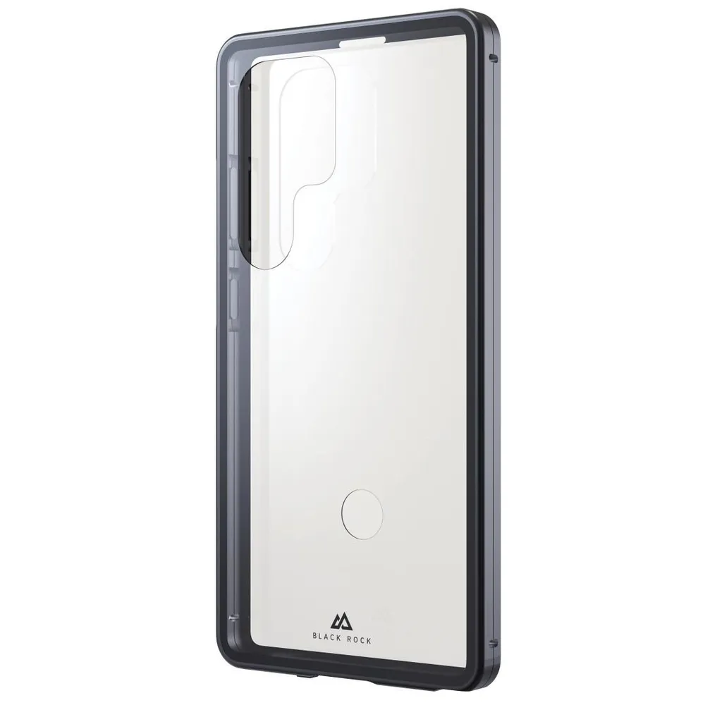 "Cover ""360° Glass"" für Samsung Galaxy S25 Ultra, Schwarz (00229679) Handyhüllen"