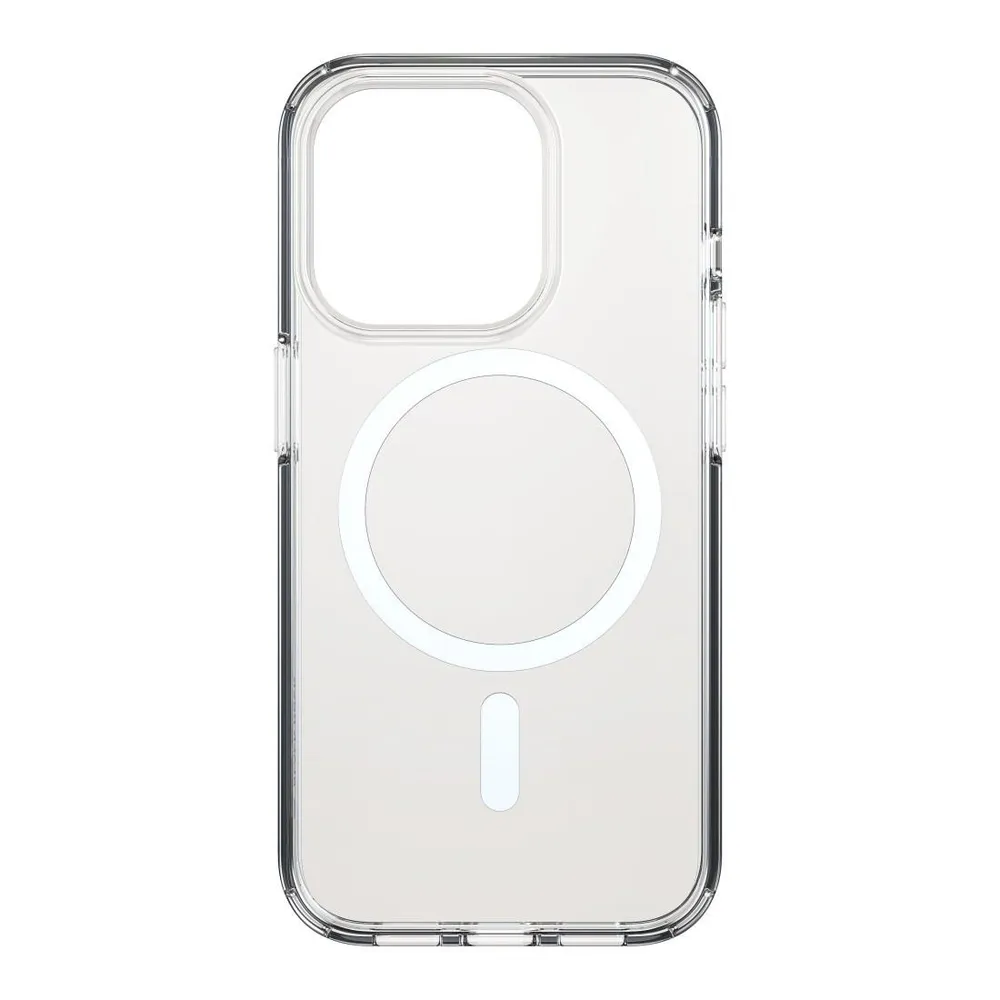 "Cover ""Mag Clear Case"" für Apple iPhone 15 Pro, Transparent (00221270) Handyhülle"