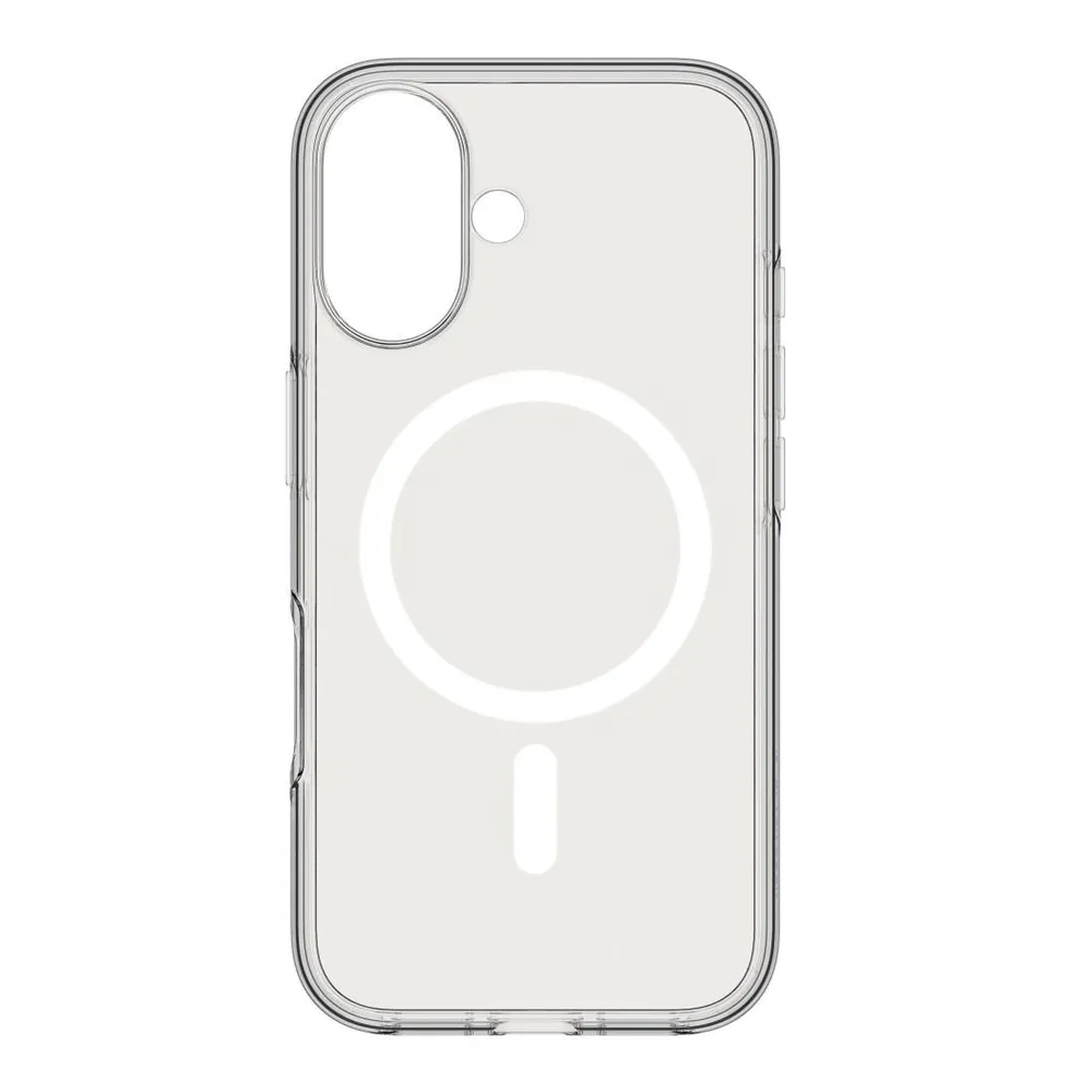 "Cover ""Mag Clear Case"" für Apple iPhone 16, Transparent (00228083)"