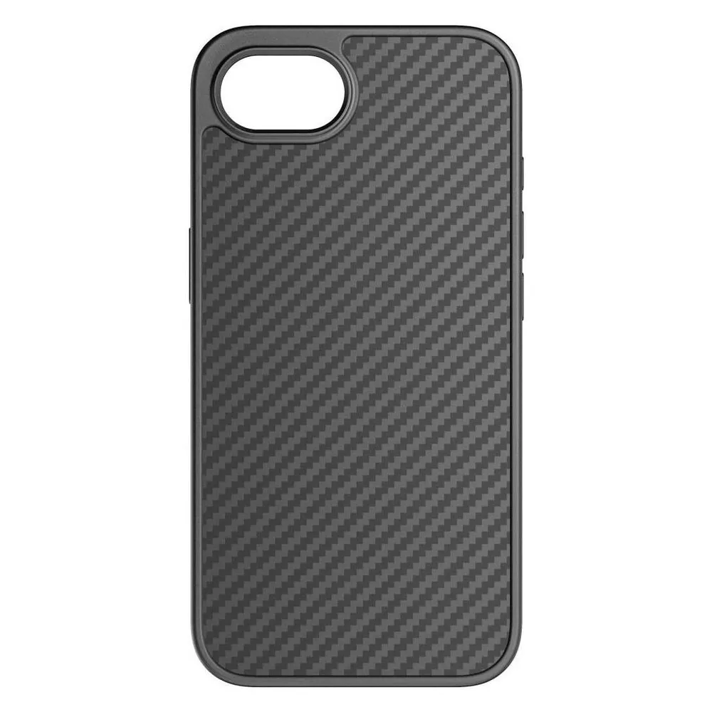 Cover "Robust Carbon" für Apple iPhone 16e, Schwarz