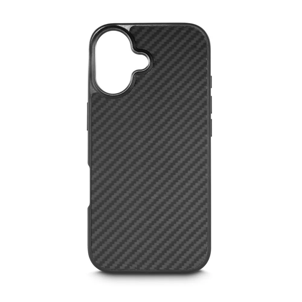 "Cover ""Robust Carbon"" für Apple iPhone 17, Schwarz (00038669)"