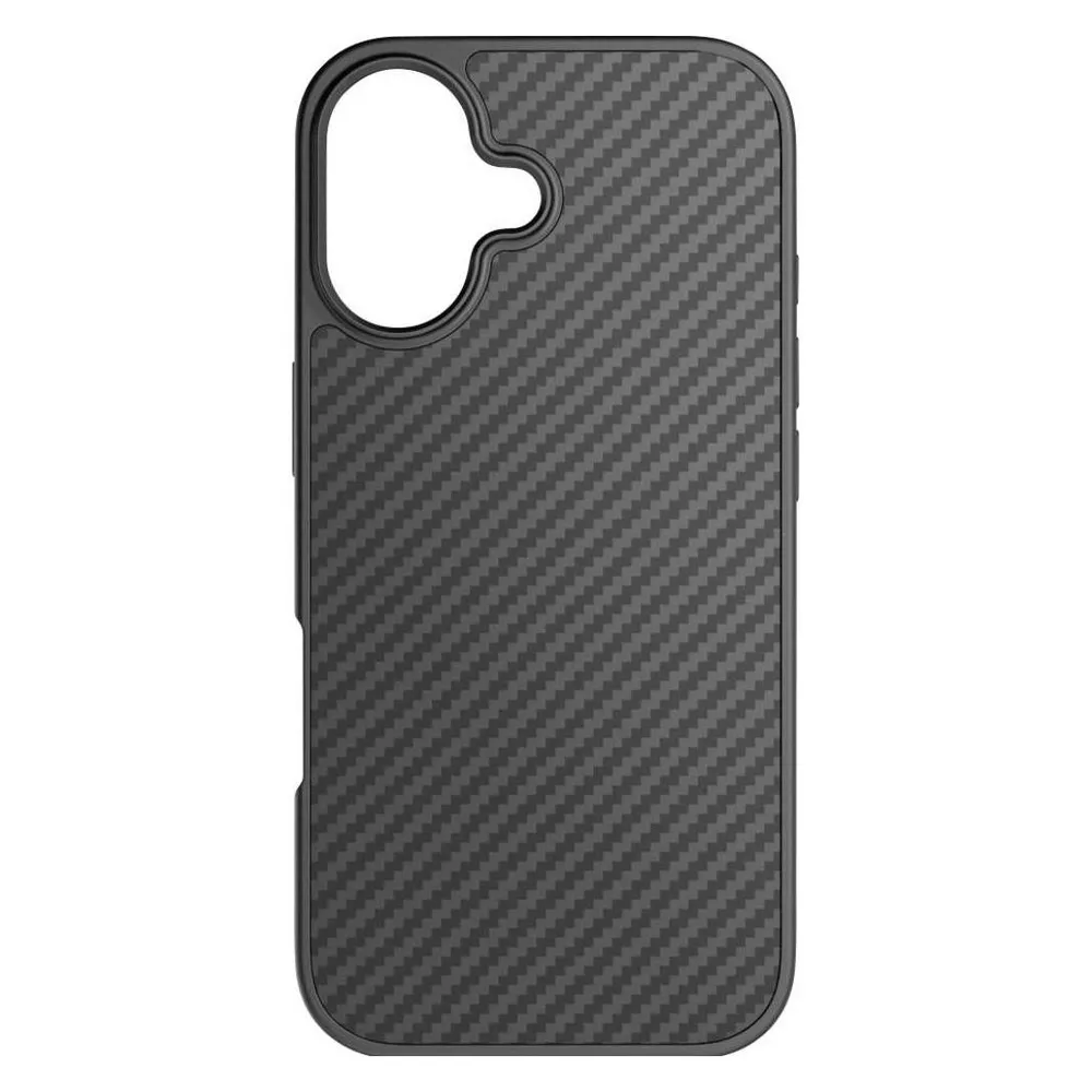 Cover "Robust Carbon" für Apple iPhone 17, Schwarz
