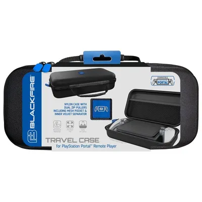 Blackfire Nylon-Reiseetui, Tragetasche, kompatibel mit PS5 Portal Remote Player