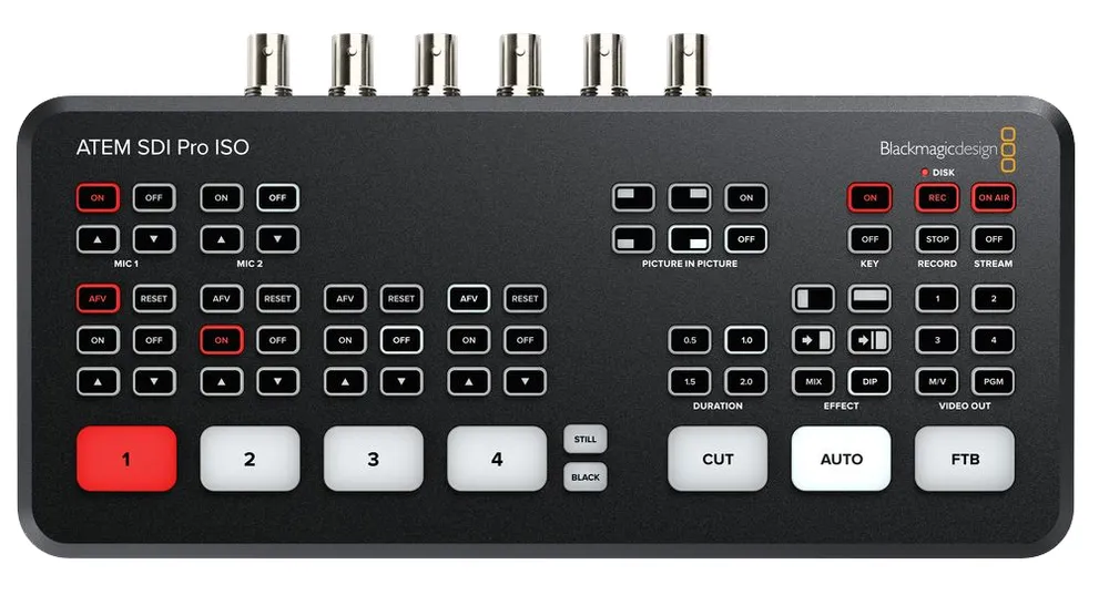 Blackmagic ATEM SDI Pro ISO Videomischer