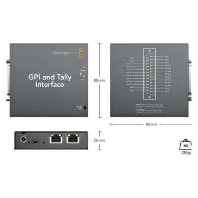 Blackmagic Design ATEM GPI and Tally Interface