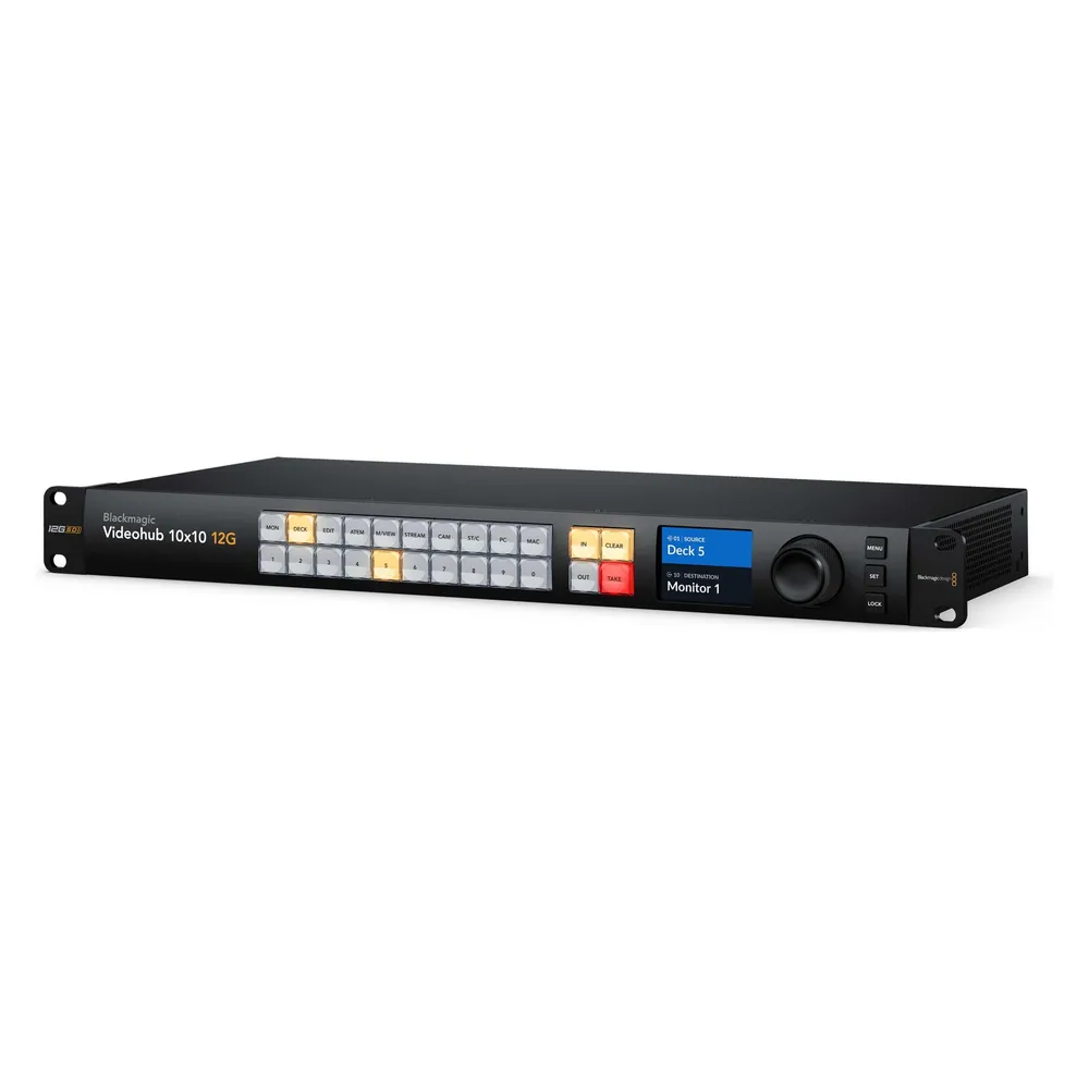 Blackmagic Videohub 10x10 12G