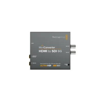 Signalwandler Blackmagic Design CONVMBHS24K6G Grau HDMI zu SDI 6G Ultra HD