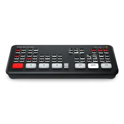 Videomischer Blackmagic ATEM Mini Pro ISO Full HD 4x HDMI Streaming Aufnahme
