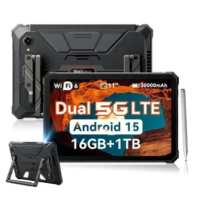 Tablet Blackview Active 12 Pro WiFi + 5G 11" 16GB 1TB Schwarz