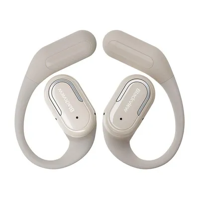 Kopfhörer Blackview AirBuds 300 kabellos Bluetooth 6.0 IPX5 Clip Beige