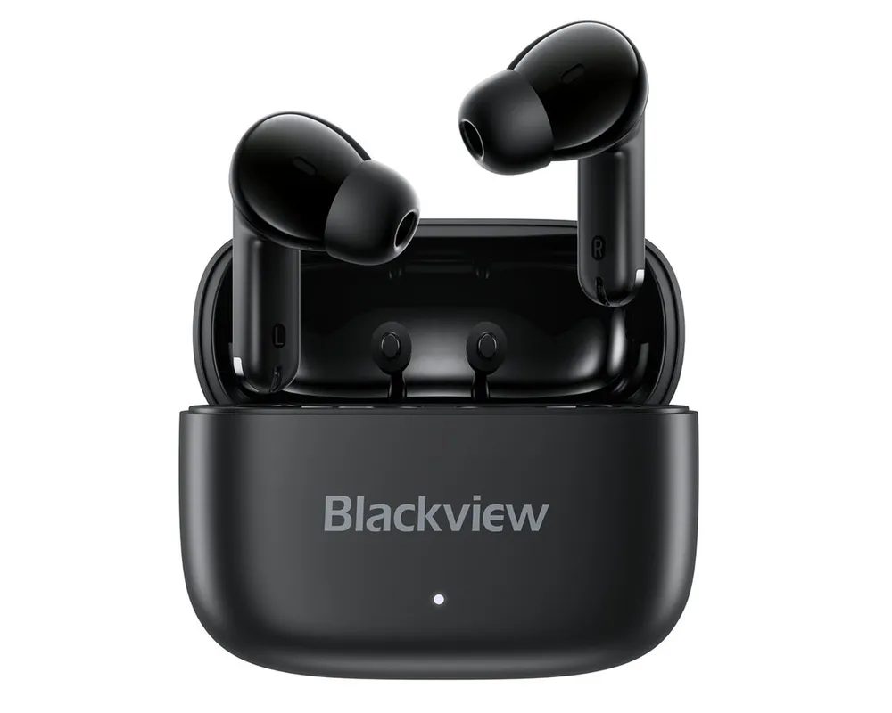 blackview AirBuds 16 Kabellose Kopfhörer Bluetooth 6.0 IPX4 30h Akku wireless In-Ear-Kopfhörer (Bluetooth, Ultraleichte 2.8g In-Ear Kopfhörer, Wasserschutz, USB-C Schnellladung)