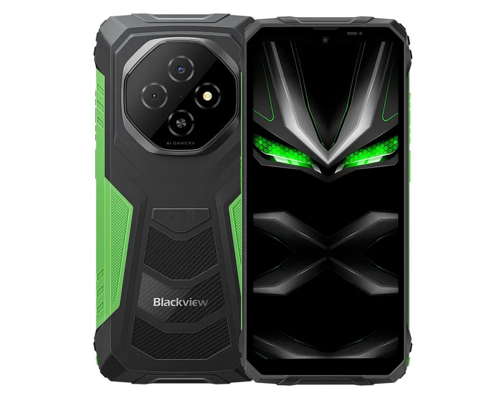 blackview Outdoor Smartphone FORT 1 – 6,56" HD+, Dual-Kamera, 10000 mAh Akku Handy