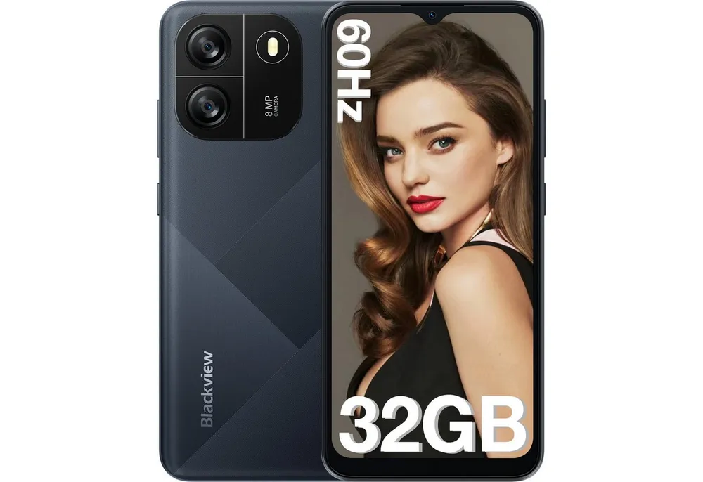 blackview Wave6C Smartphone Android handy Smartphone (6.5 Zoll, 8 MP Kamera, Dual SIM 4G, Android 13)