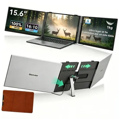 Monitor Blackview DCM8 Pro 15.3" Full HD+ 60Hz IPS USB-C Triple Portabel