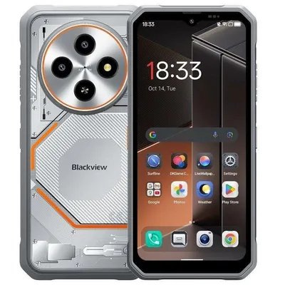 Blackview Fort 2 4G 8GB 128GB Weiß 6,56" Dual SIM