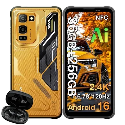 Blackview Fort 5 4G 12GB 6.78" 256GB Orange NFC