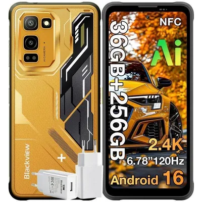 Blackview Fort 5 4G 12GB 6.78" Orange 256GB NFC