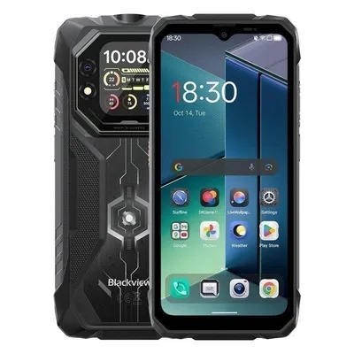 Blackview ROCK 1 4G 8GB Schwarz 6,56" 256GB Dual-SIM