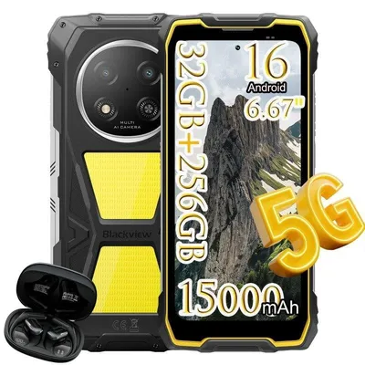 Blackview Rock 2 Pro 5G 8GB 256GB 6,67" Schwarz IP68