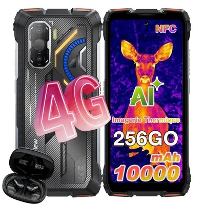 Blackview Rock 3 4G 8GB 6.78" 256GB Schwarz Dual SIM