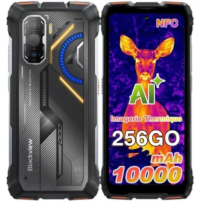 Blackview Rock 3 4G 8GB 256GB 6,78" Schwarz Dual SIM