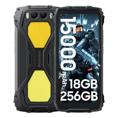 Blackview BV7300 4G 6GB 6,67" 256GB Schwarz mit 15000mAh Akku