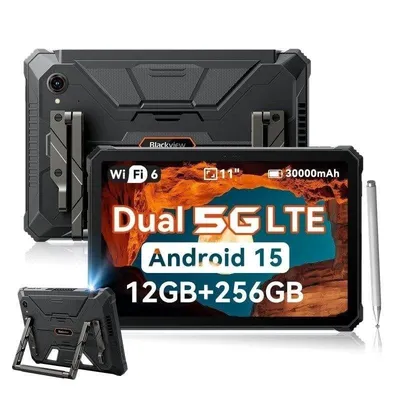 Tablet Blackview Active 12 Pro 11" WiFi + 5G 12GB Schwarz 256GB Ultra robust