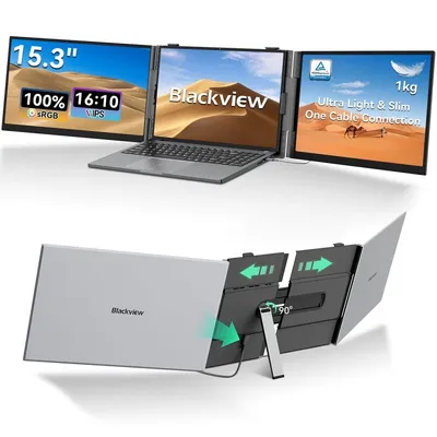 Monitor Blackview DCM8 Pro 15,3" FullHD 60Hz IPS Ultralight USB-C Lautsprecher