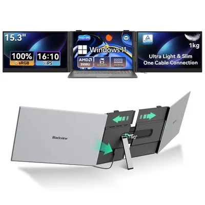 Monitor Blackview DCM8 Pro 15,3" FullHD 60Hz IPS USB-C Reverse Charging 100W