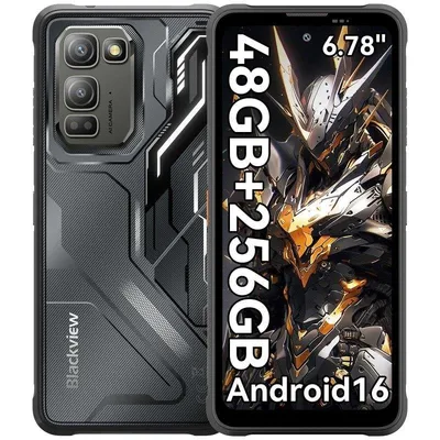 Blackview Fort 5 4G 12GB 256GB 6,78" Schwarz Dual-SIM