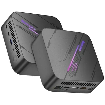 Mini PC Blackview MP100 AMD Ryzen 5 7430U 16GB 512GB SSD Radeon Graphics Windows 11 Pro RGB