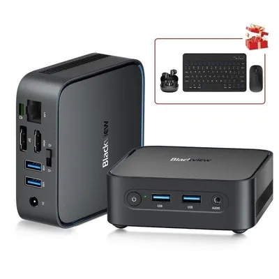 Mini PC Blackview MP50 AMD Ryzen 5 3500U 16GB 512GB SSD Vega 8 Windows 11 Pro Airbuds