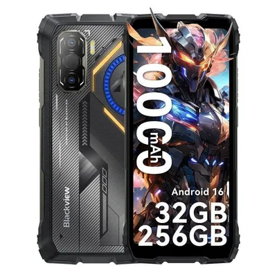 Blackview Rock 3 4G 8GB 256GB 6.78" Schwarz