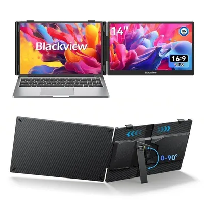Monitor Blackview Dcm5 14" FullHD 60Hz IPS Dual USB-C Reverse Charging 100W