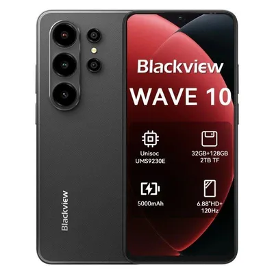 Blackview Wave 10 4G 8GB 128GB 6.88" Schwarz