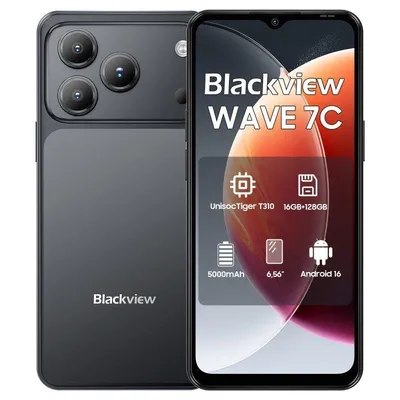 Blackview Wave 7C 4G 4GB 128GB 6.56" Schwarz
