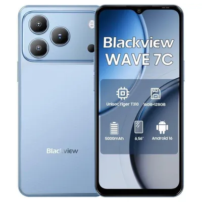 Blackview Wave 7C 4G 4GB 128GB 6.56" Blau