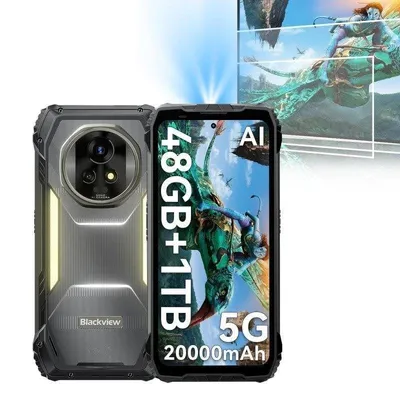 Blackview Xplore 2 5G 16GB 6,73" Schwarz 1TB 20000mAh