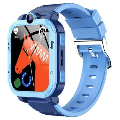 Blackview Z20 4G GPS 41,6mm LCD Blau IP67 SOS-Knopf Videotelefonie Kinder Smartwatch