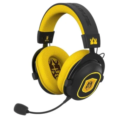 Auriculares Blade Kings League Gaming Headset inalámbricos Trimode Gaming Placas LED Schwarz