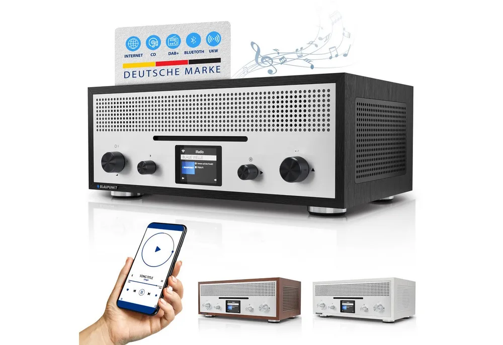 Blaupunkt Milano Digitalradio (DAB) (Digitalradio (DAB), Slot-In CD-Laufwerk zum Abspielen von Audio- und MP3-CDs)