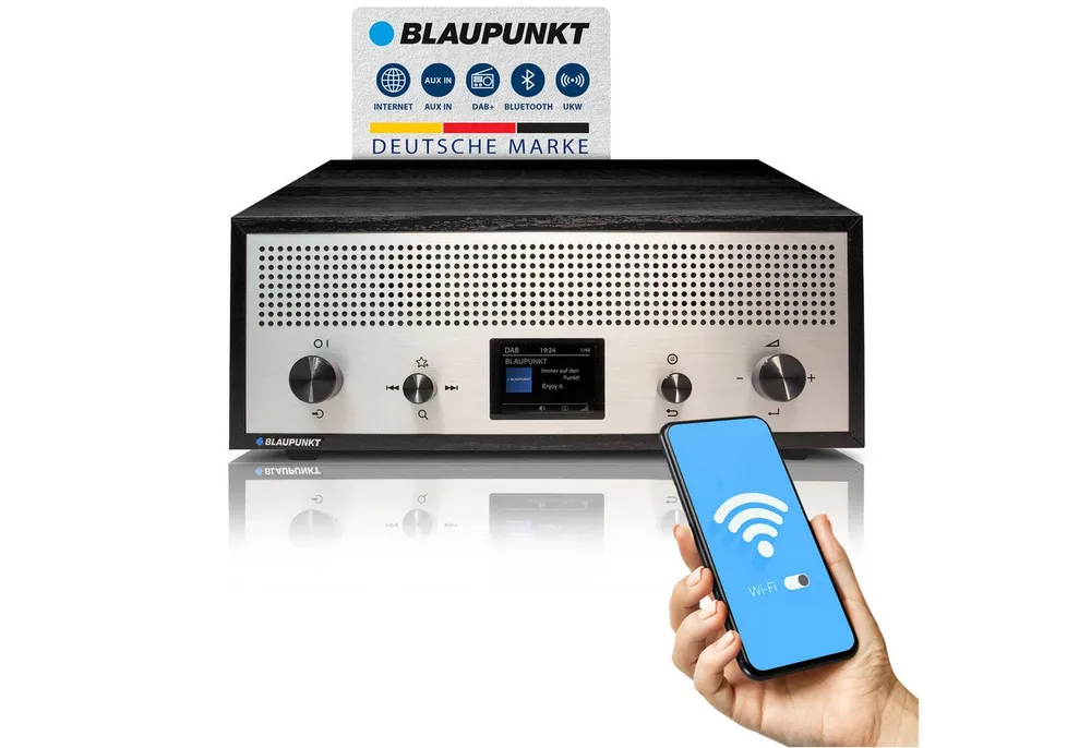 Blaupunkt Verona RXD 190 Digitalradio (DAB) (Digitalradio (DAB), AUX-In zum Anschluss externer Audiogeräte)
