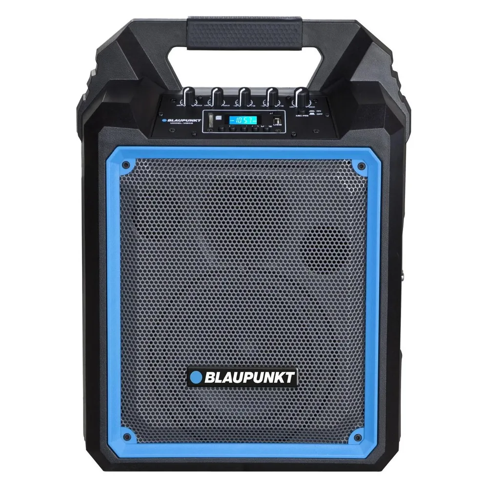Lautsprecher Blaupunkt Tragbar Stereo Bluetooth 500W mit FM-Radio