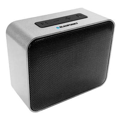 Blaupunkt BLP3140P Bluetooth-Lautsprecher mit 5-W-Subwoofer Silber