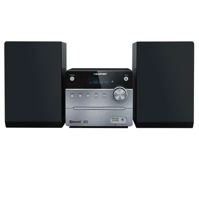 Micro-Musikanlage Blaupunkt MS12BT Schwarz 5W FM Bluetooth LED USB