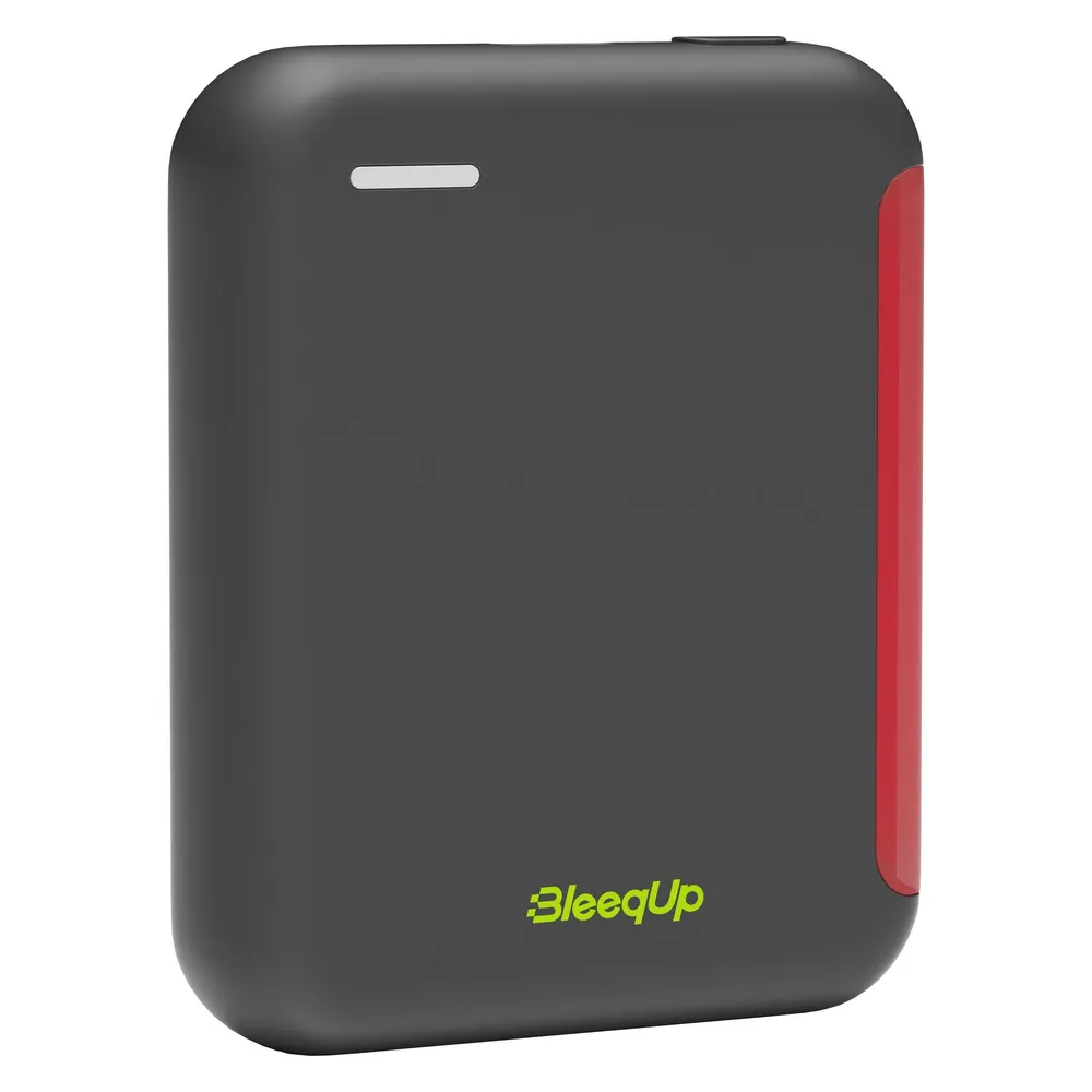Powerbank BleeqUp Power Plus Kompakt USB-C LED Helmhalterung