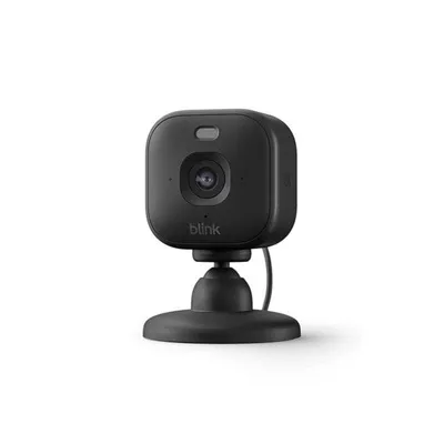 Überwachungskamera Blink Mini 2K Nachtsicht Innen Zwei-Wege-Audio Sprachsteuerung