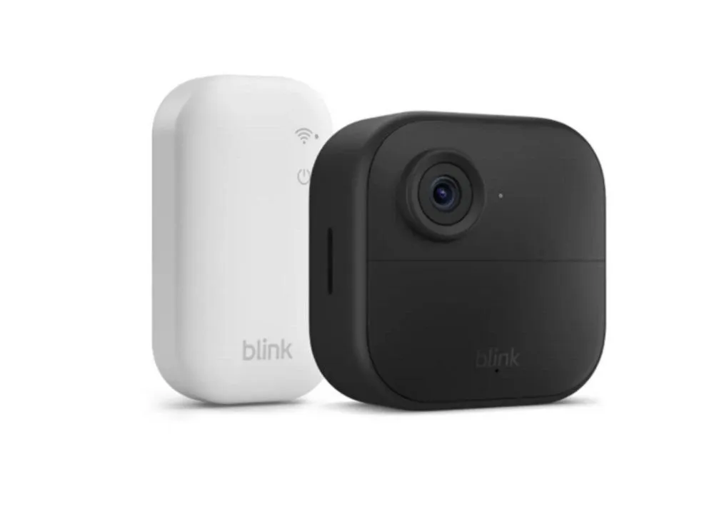 blink Überwachungskamera Kamera Outdoor 4 Sicherheitskamera 1-Kamera-System (Innenbereich, Außenbereich, 1-tlg)